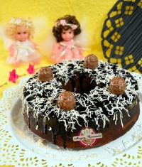 کیک پودینگ شکلاتی