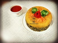 ته چین مرغ بدون ماست