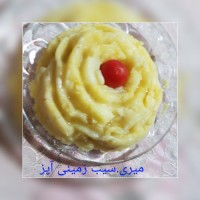 پوره تند سیب زمینی شیرین
