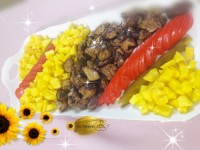 خوراک جگرمرغ باسیب زمینی