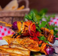 جوجه کباب زعفرونی?