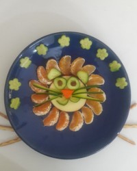 دیزاین بشقاب میوه کودک