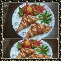 اسنک گوشت و قارچ