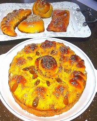 نون مغزدار زنجبیلی