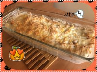 کاسترول مرغ خامه ای