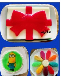 ژله بستنی .پاناکوتا.ژله تصویری