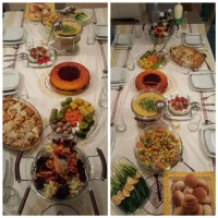 اولین ته چین من عاشق رنگ امیزی میز خودم شدم نظرتون چیه؟