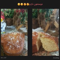 کیک ساده باپف عالی