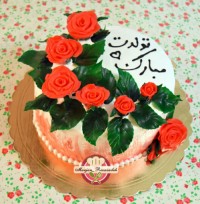 کیک تولد بهترین مادر دنیا