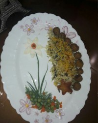 کلم پلوی شیرازی