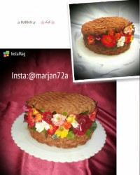 اینم ازکیک امروزم