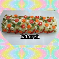 رول سیب زمینی وسبزیجات