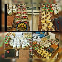 میز دسر و سالاد