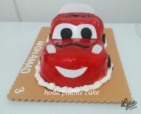 کیک با تزیین ژله بریلو