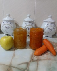 مربای هویج و سیب زرد