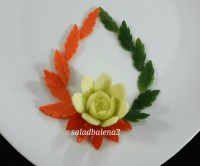 دورچین با کدو سبز