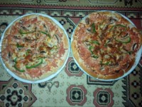 بفرمایید پیتزا مخلوط عجله ای