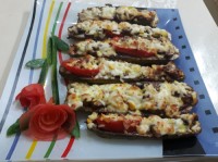 اردور کدو سبز با قارچ