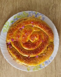 نان مغز دار شربتی