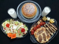 کباب تابه ای دورنگ