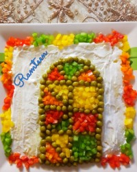 سالاد الویه با سویا