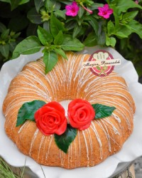 پاوند کیک پنیری / بانت کیک پنیری