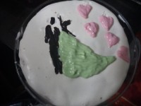 کیک ششمین سالگرد ازدواجمون