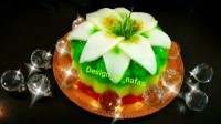 کیک با روکش ژله
