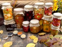 ترشی گل کلم مخلوط