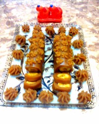 حلوای رولی با موز