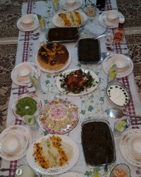 ضیافتی ساده و خودمونی