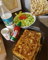 اینم از شام من