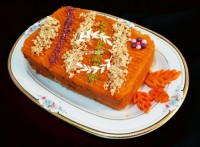 کیک یخچالی هویج