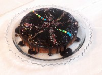 کیک کدو حلوایی شکلاتی