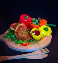 کوکو سیب زمینی شکم پر