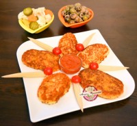 کوکو سیب زمینی شکم پر