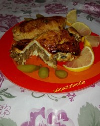 سینه مرغ شکم پر