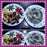 سبزی پلو با ماهی اوزون برون