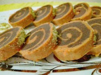 شیرینی هویج بیسکویتی