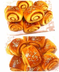 شیرینی رولی دارچینی