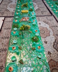 سفره روضه خوانی امام حسن مجتبی علیه السلام