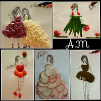 نقاشی در آشپزخانه