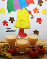 اسموتی موز و خرمالو