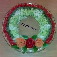 سالاد شیرازی خوشگل من