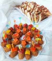 کراکت مرغ و اسنک کالباس