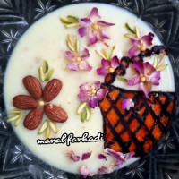 فرنی با ژله