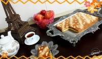 اسلایس سیب و گردو