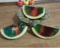 ژله هندوانه در پوست لیمو