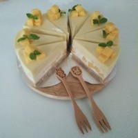 چیز کیک انبه