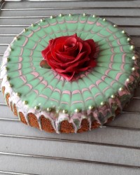 کیک ژله پرتقال